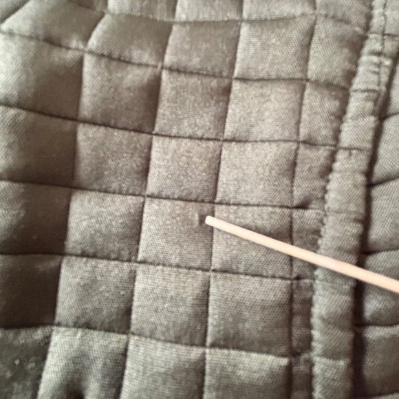 Vintage Harve Benard green quilted button up jacket est. size small - Picture 13 of 16